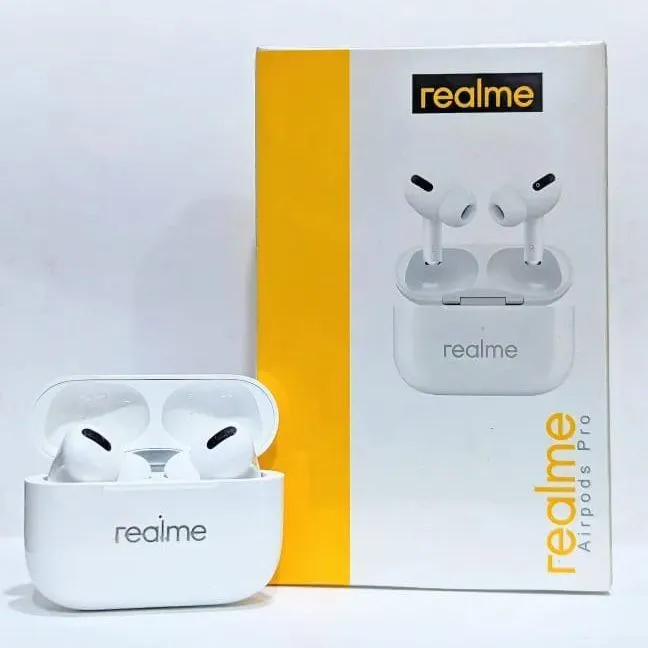 Realme Airpods Pro tws wireless Earbuds Bluetooth headphone With High Base and long Battery