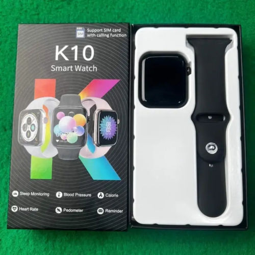K10 Single SIM Smart Watch with Calling Function and Memory Card supported