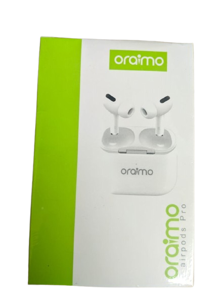 Oraimo Airpods Pro tws wireless Earbuds Bluetooth headphone With High Base and long Battery