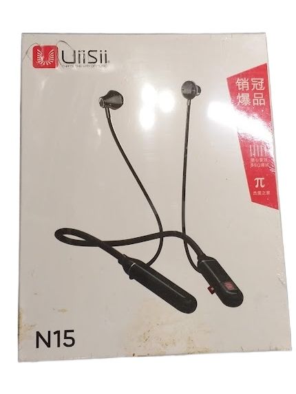 Uiisii N15 neckband bluetooth earphone memory supported play time 15 houre