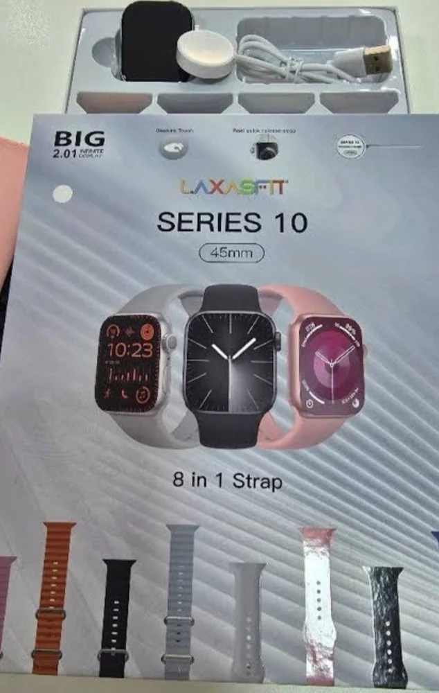 Series 10 4 in 1 straps smart watch Set Box